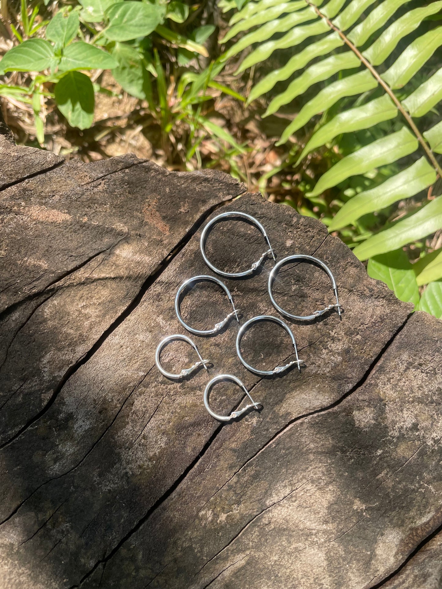 SLIM RING EARRING